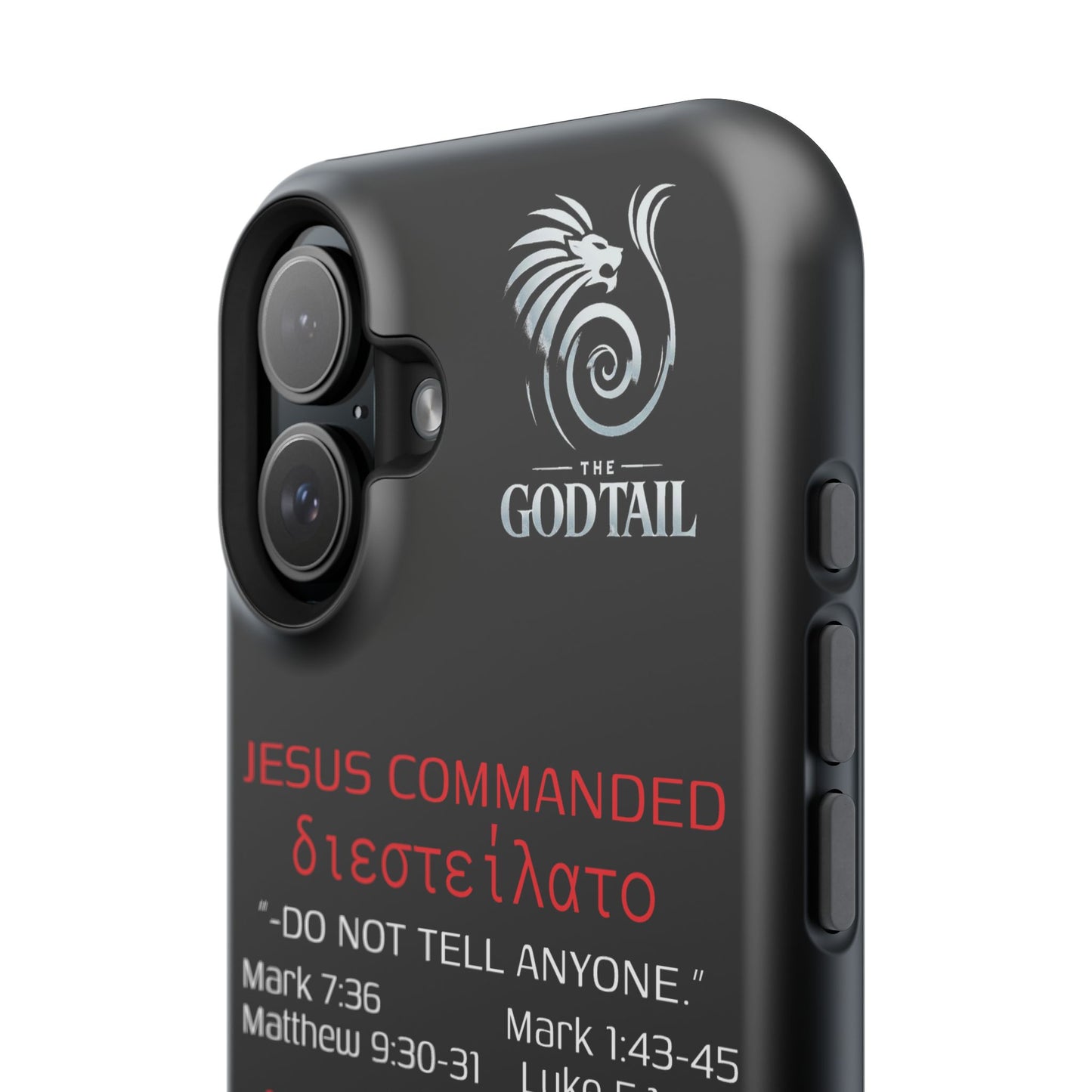 Jesus Leading to Sin Inconsistency - (iPhone & Samsung Galaxy) Phone Case
