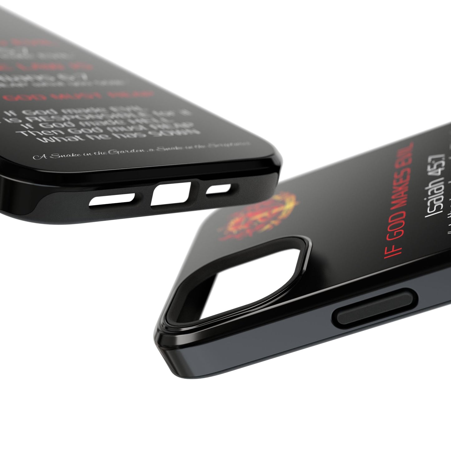 Inconsistency of God Creating Evil - (iPhone and Samsung Galaxy) Phone Case