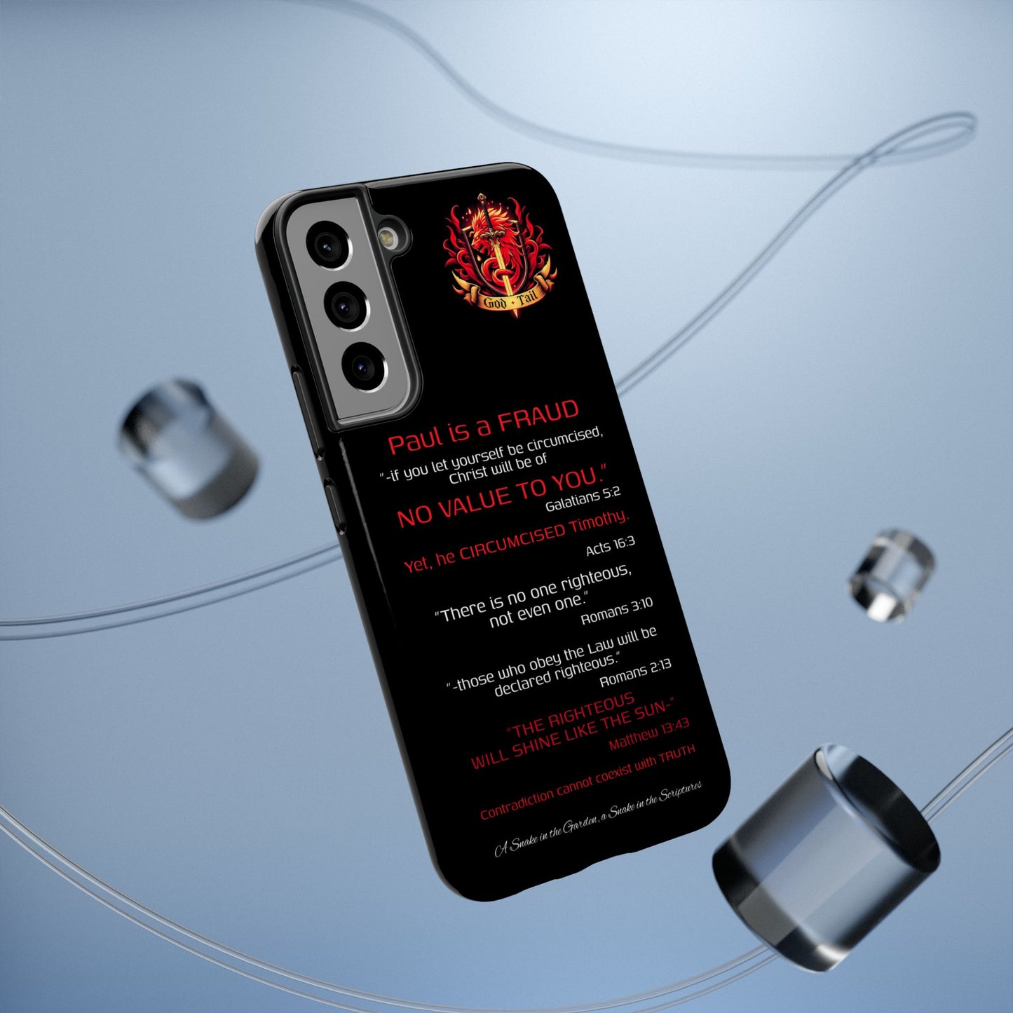 Paul's Inconsistent Philosophy - (iPhone & Samsung Galaxy) Phone Case