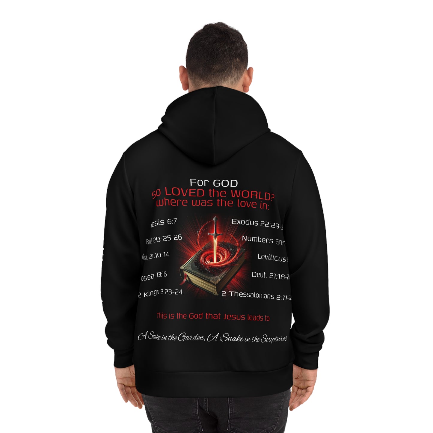 Religious Hoodie - Inconsistency with Loving God