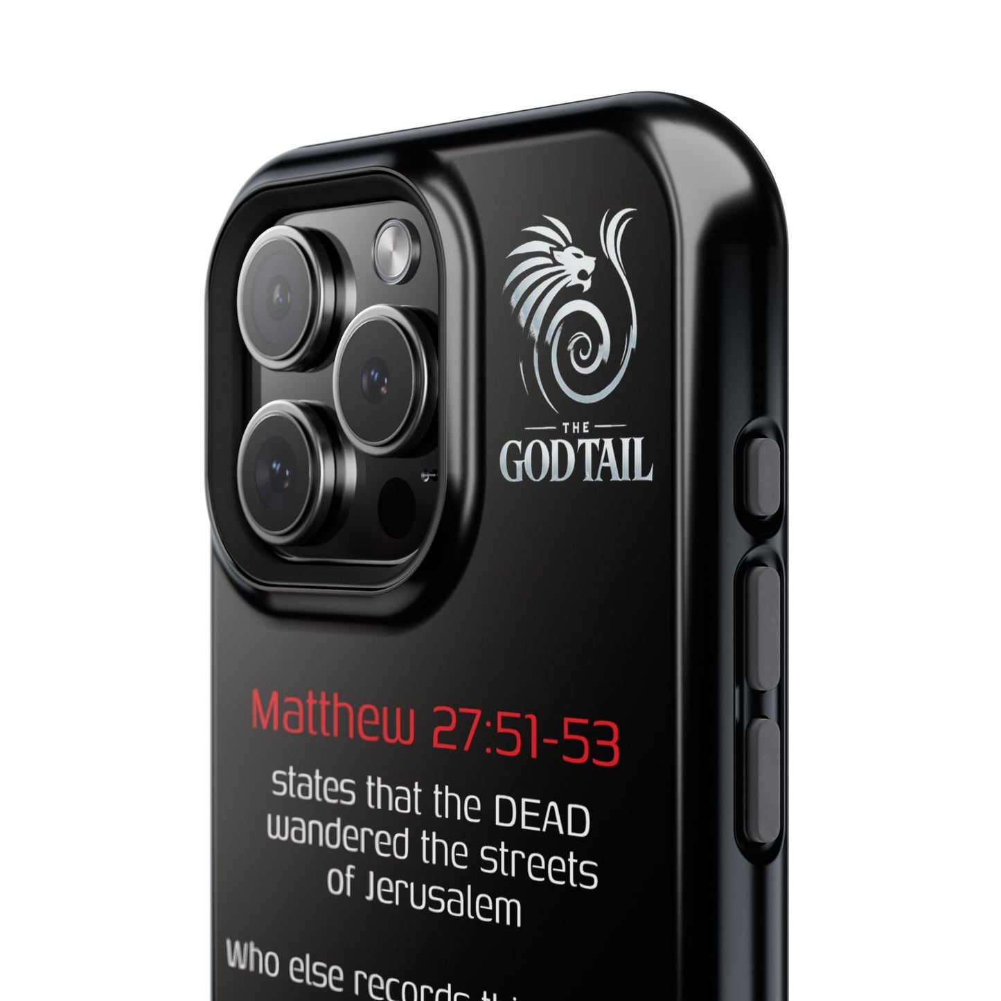 Dead Wandering the Streets Inconsistency - (iPhone & Samsung Galaxy) Religious Phone Case