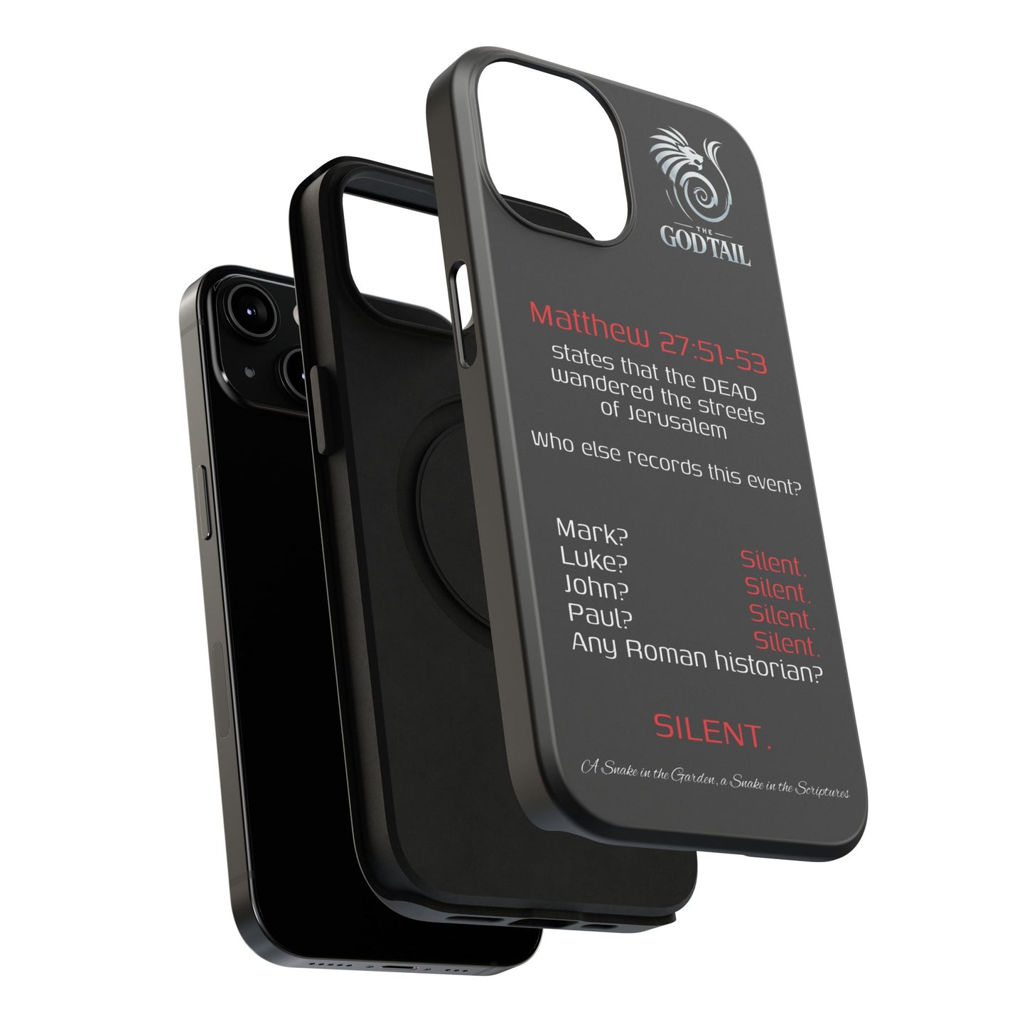 Dead Wandering the Streets Inconsistency - (iPhone & Samsung Galaxy) Religious Phone Case
