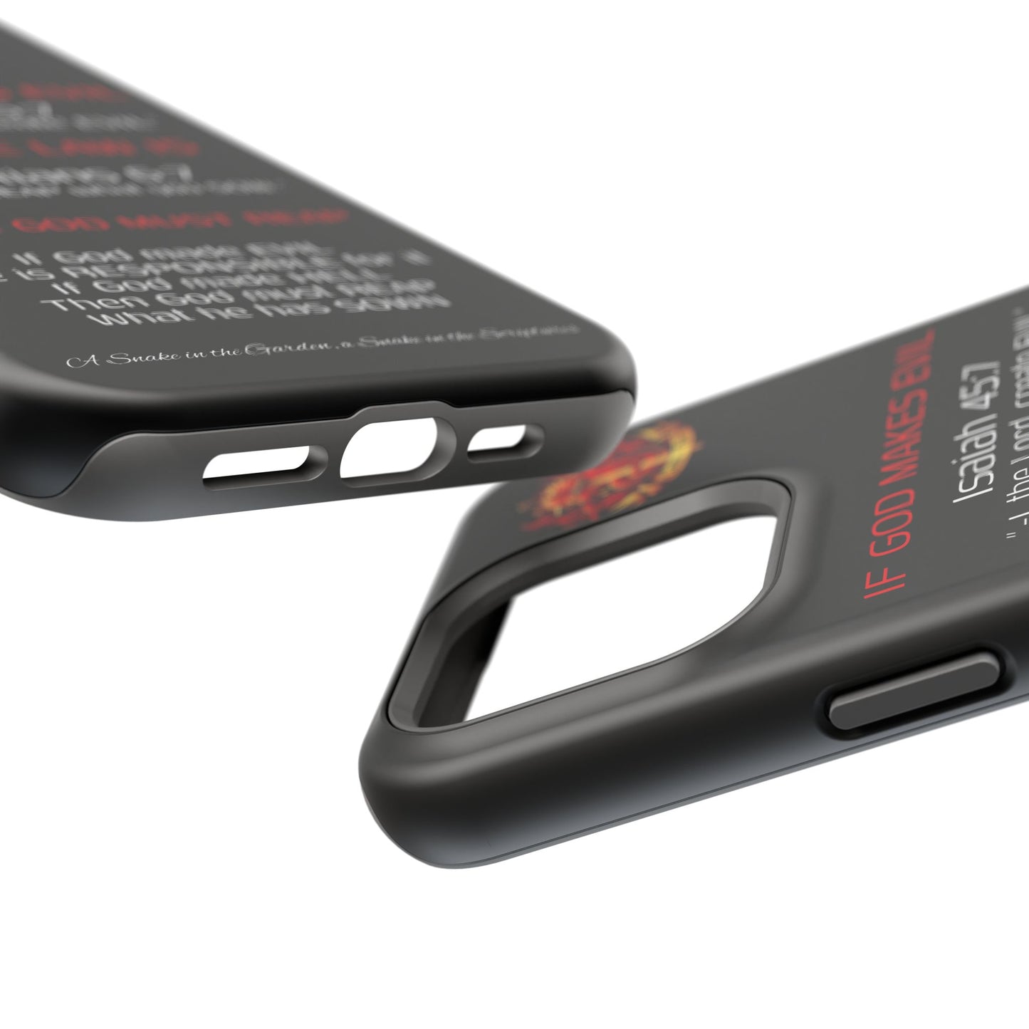 Inconsistency of God Creating Evil - (iPhone and Samsung Galaxy) Phone Case
