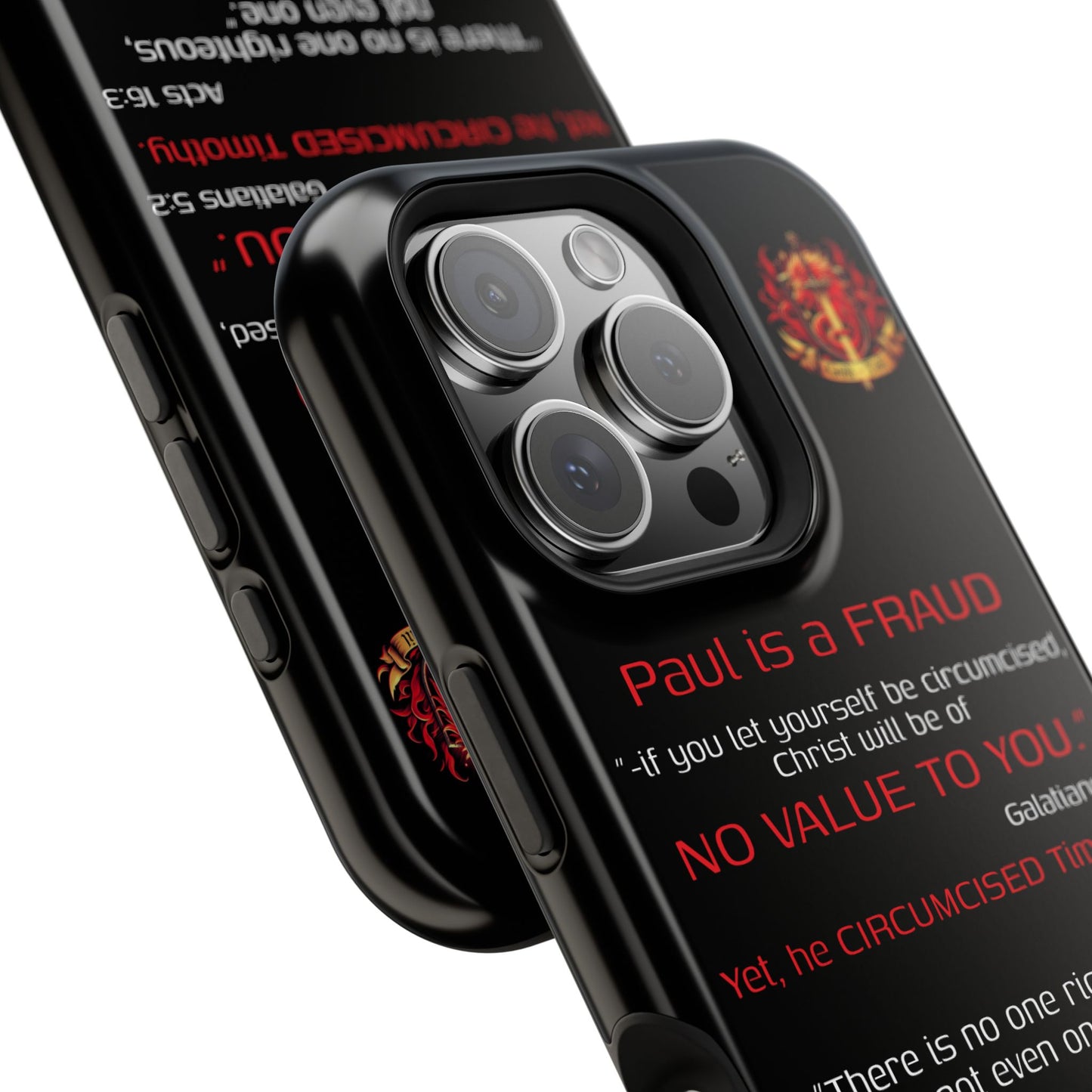 Paul's Inconsistent Philosophy - (iPhone & Samsung Galaxy) Phone Case