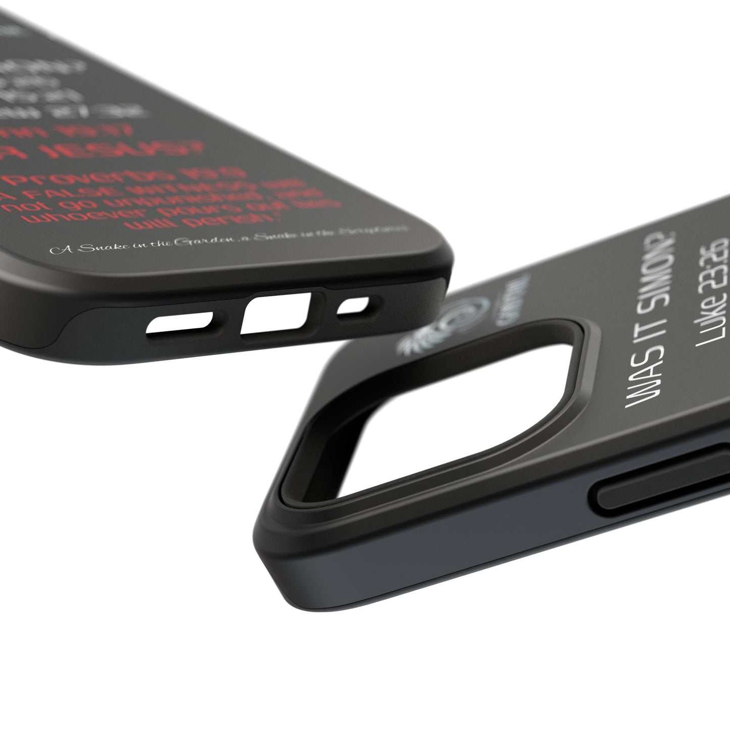 Who Carried the Cross Inconsistency - (iPhone & Samsung Galaxy) Phone Case