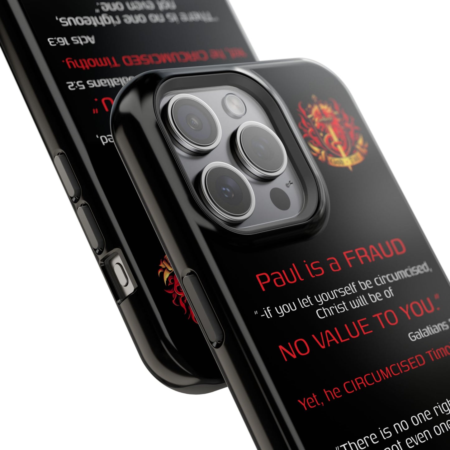Paul's Inconsistent Philosophy - (iPhone & Samsung Galaxy) Phone Case