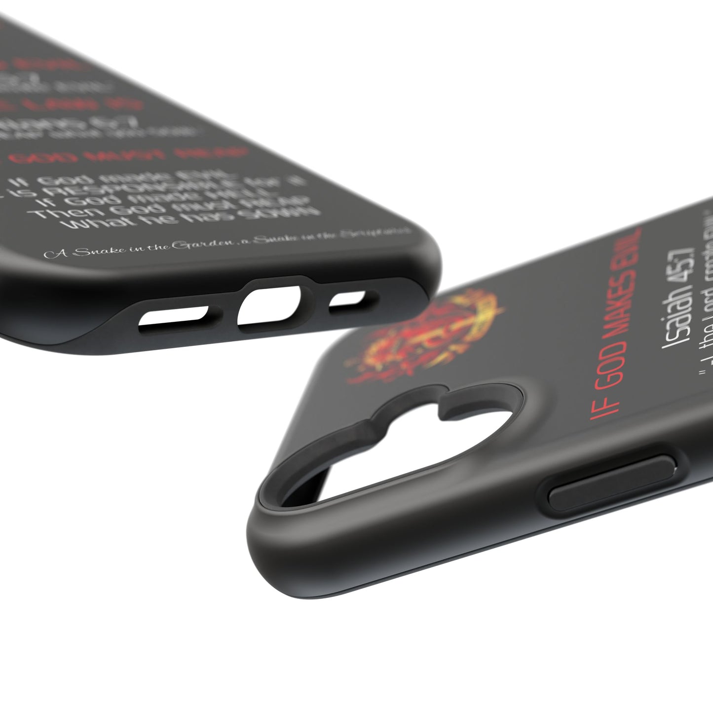 Inconsistency of God Creating Evil - (iPhone and Samsung Galaxy) Phone Case