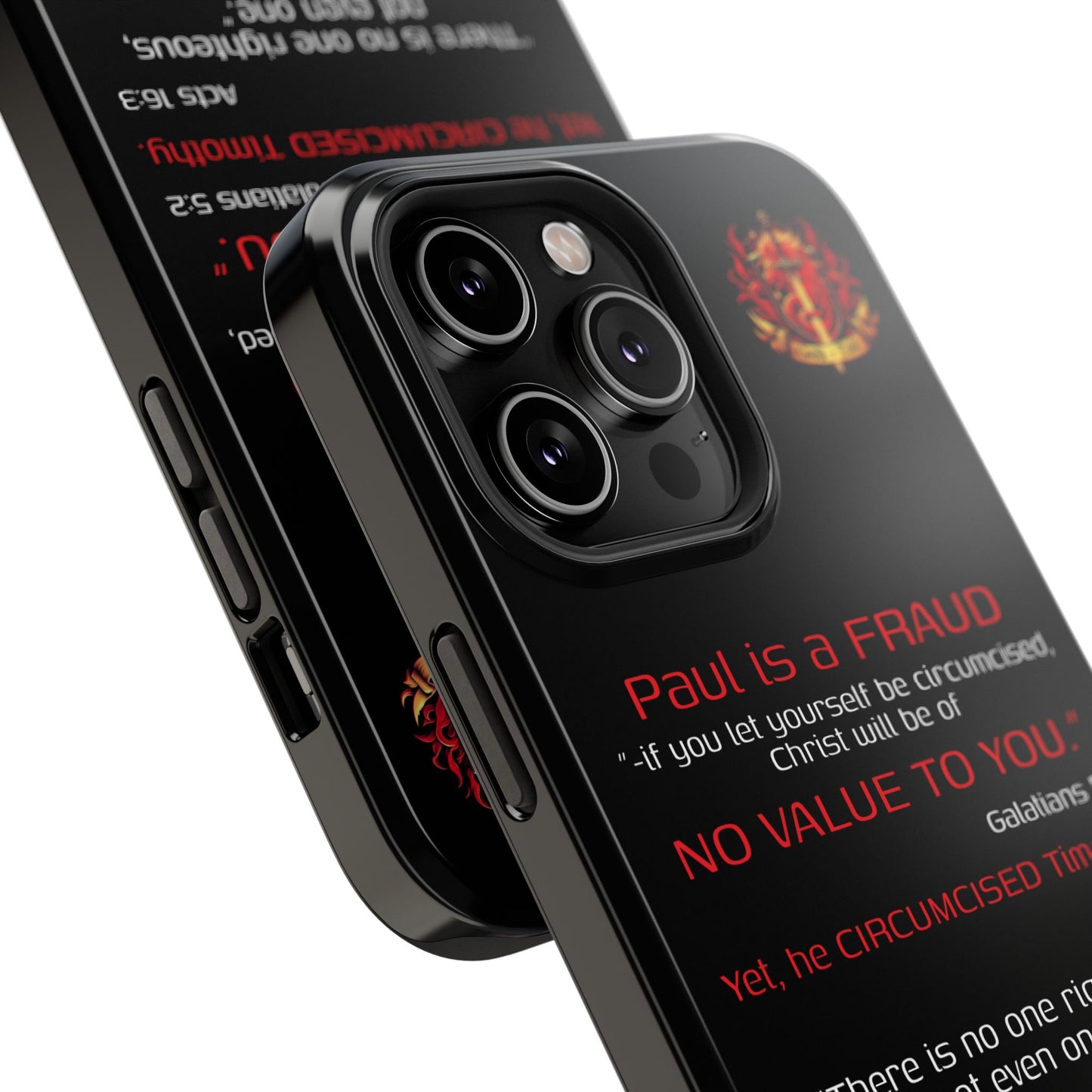 Paul's Inconsistent Philosophy - (iPhone & Samsung Galaxy) Phone Case