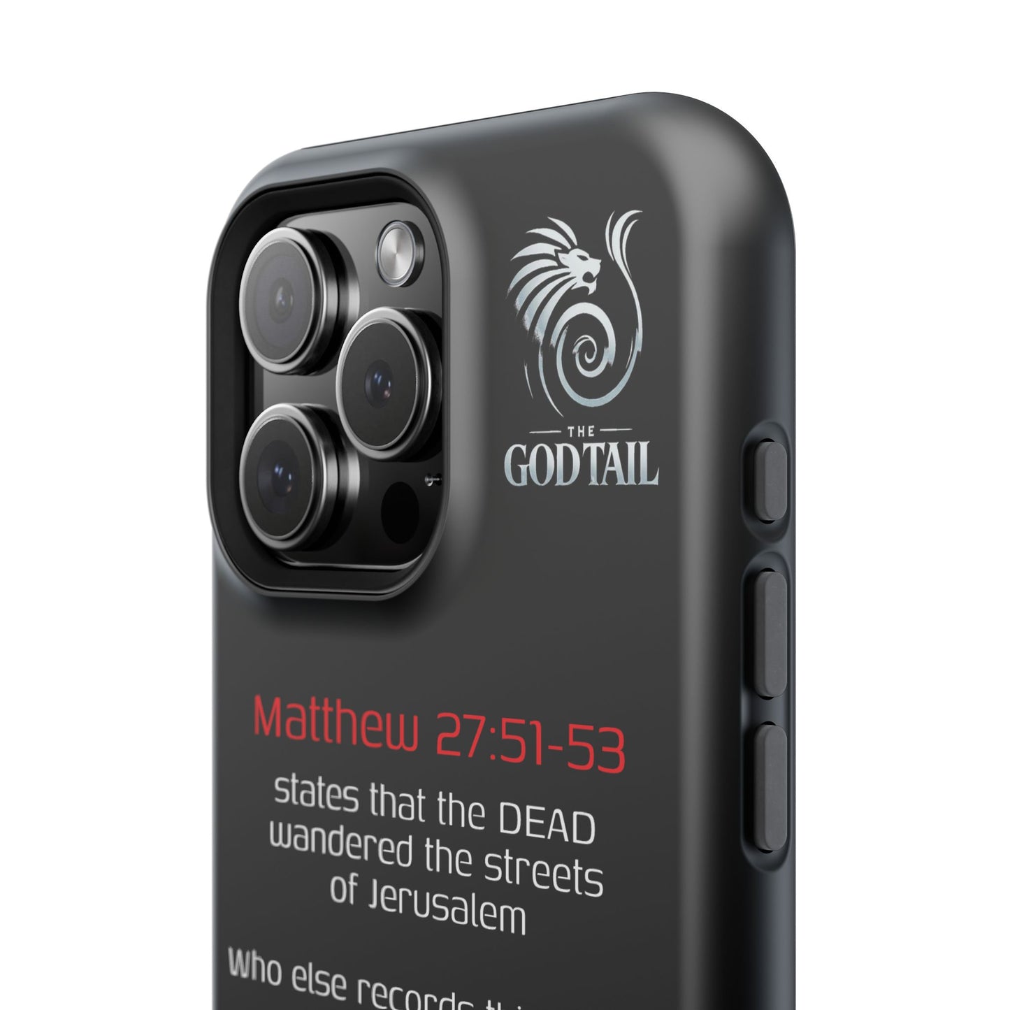 Dead Wandering the Streets Inconsistency - (iPhone & Samsung Galaxy) Religious Phone Case