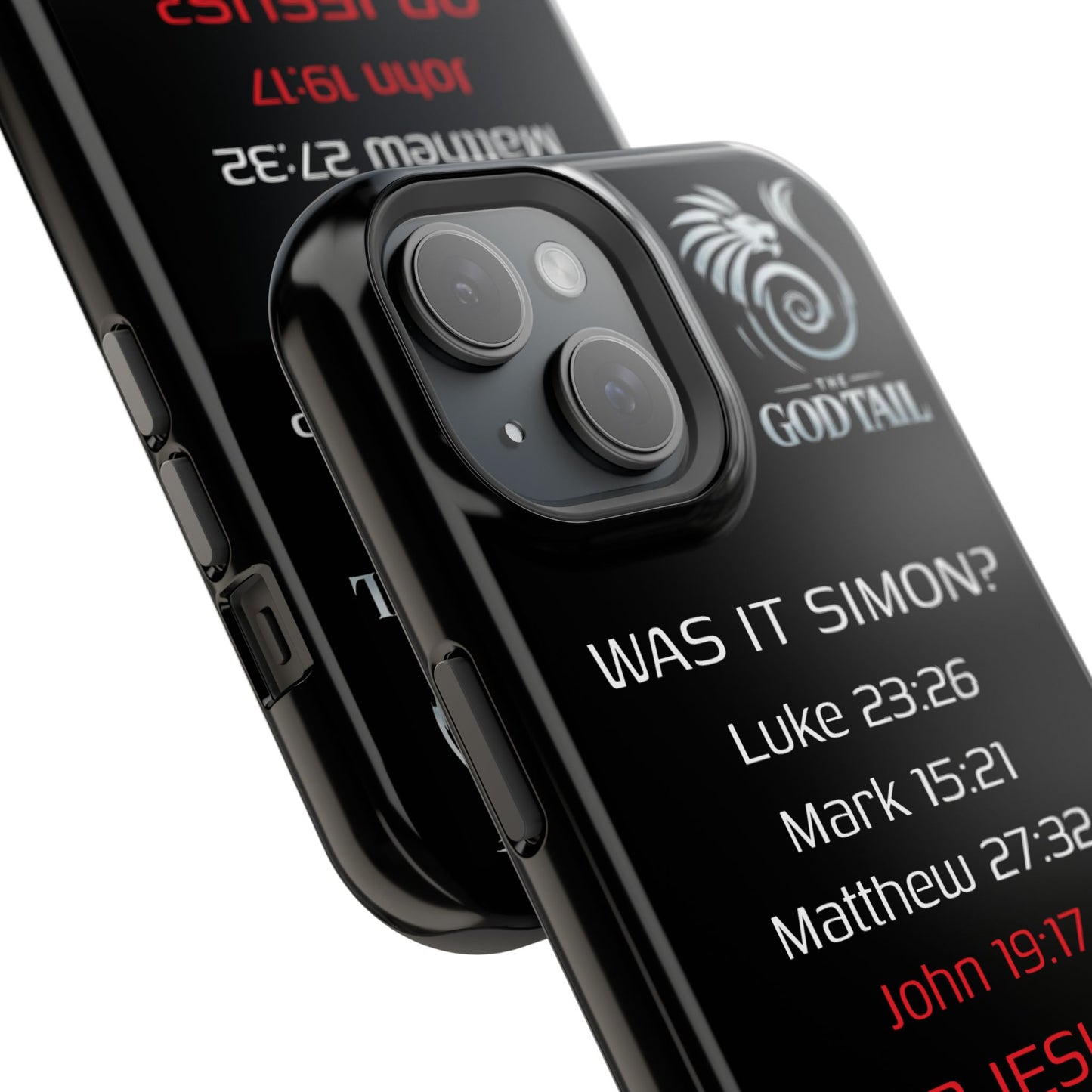 Who Carried the Cross Inconsistency - (iPhone & Samsung Galaxy) Phone Case