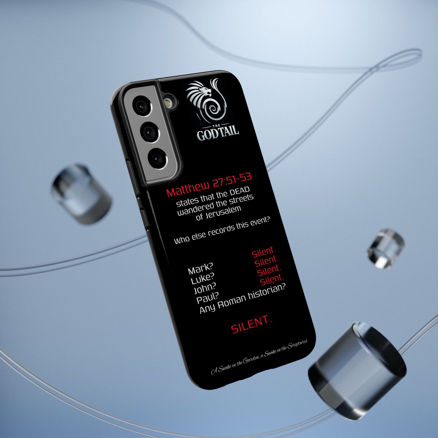 Dead Wandering the Streets Inconsistency - (iPhone & Samsung Galaxy) Religious Phone Case