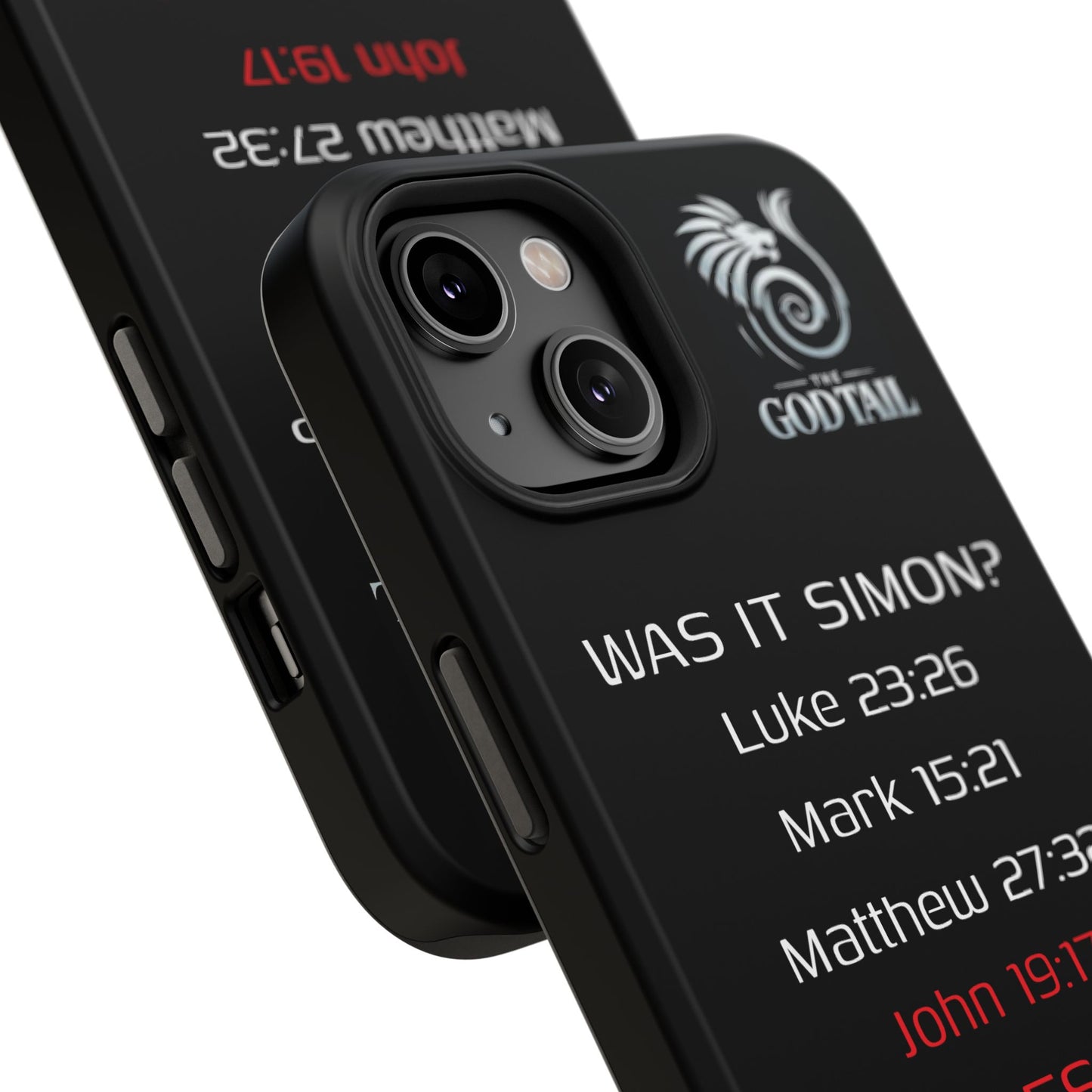 Who Carried the Cross Inconsistency - (iPhone & Samsung Galaxy) Phone Case