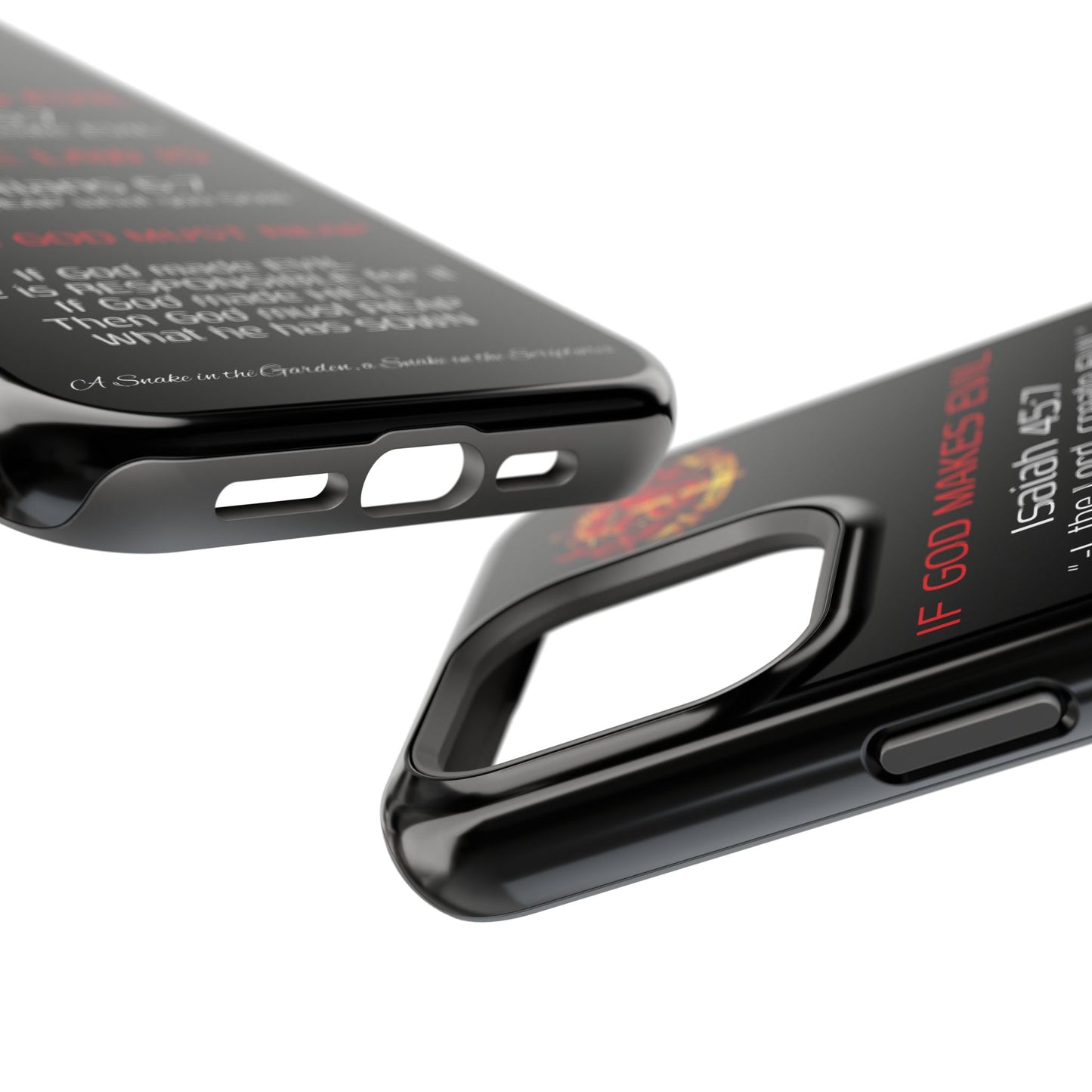 Inconsistency of God Creating Evil - (iPhone and Samsung Galaxy) Phone Case