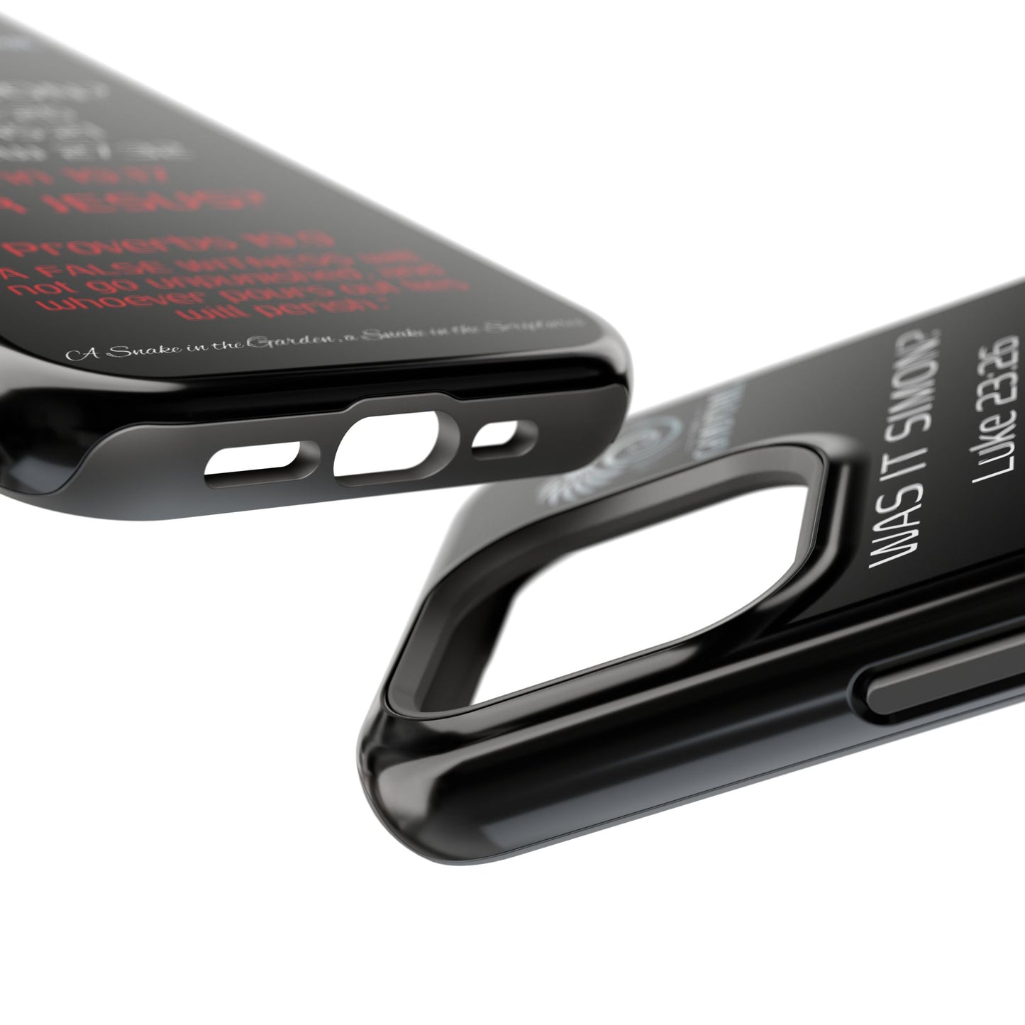 Who Carried the Cross Inconsistency - (iPhone & Samsung Galaxy) Phone Case