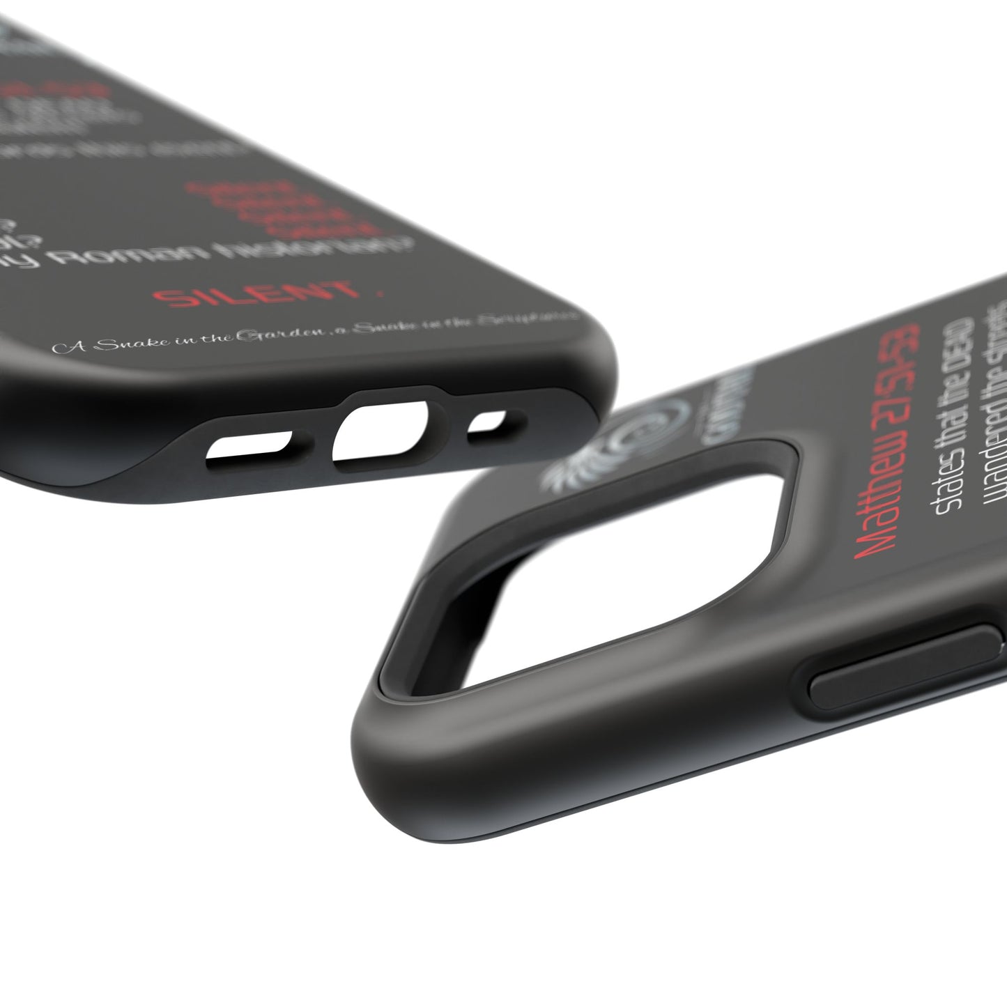 Dead Wandering the Streets Inconsistency - (iPhone & Samsung Galaxy) Religious Phone Case