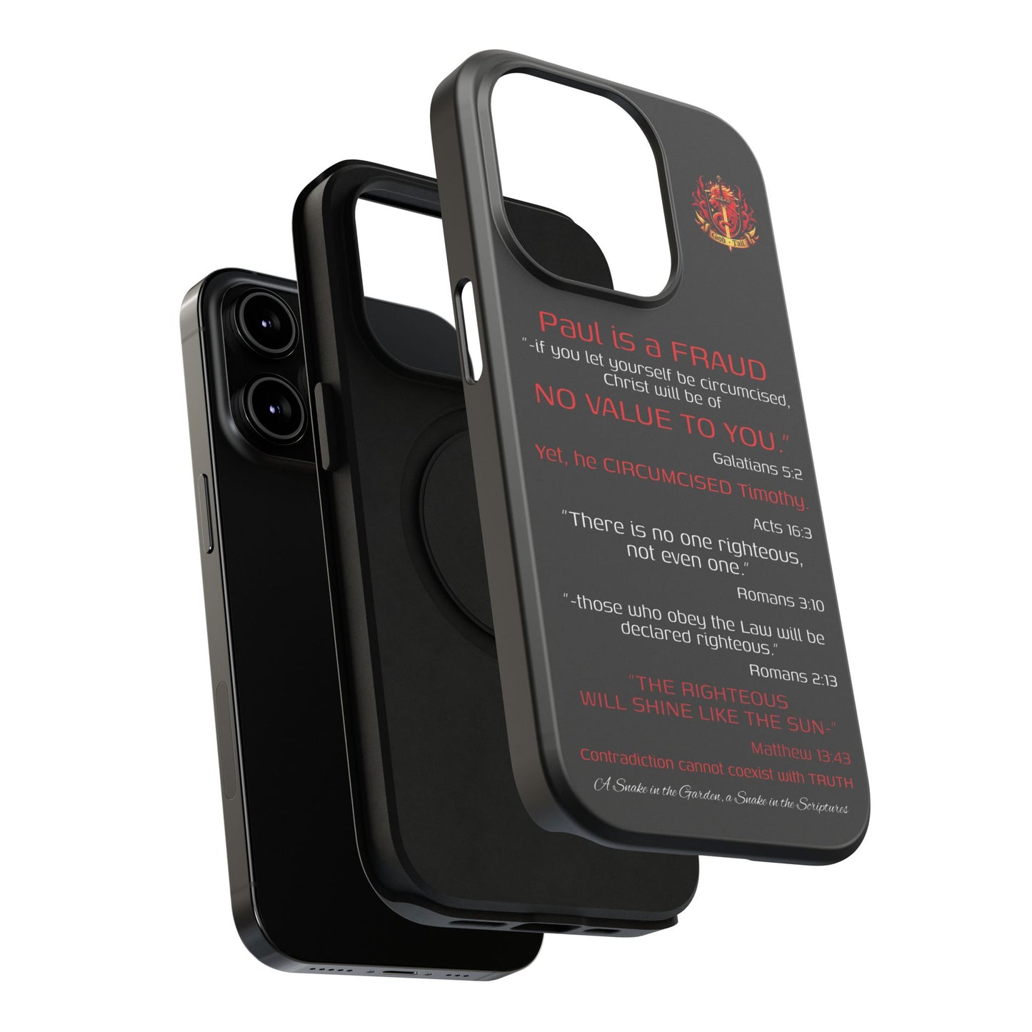 Paul's Inconsistent Philosophy - (iPhone & Samsung Galaxy) Phone Case
