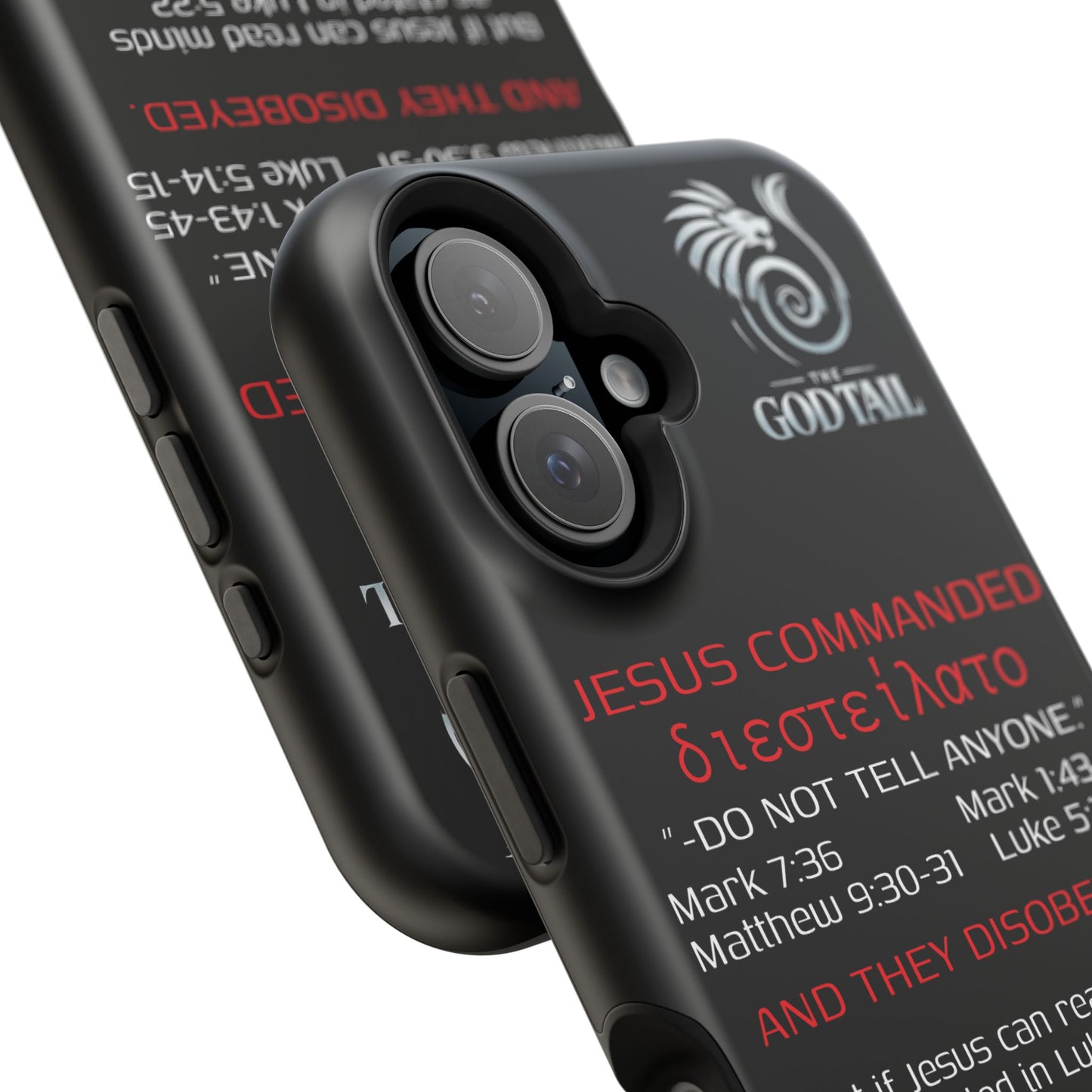 Jesus Leading to Sin Inconsistency - (iPhone & Samsung Galaxy) Phone Case