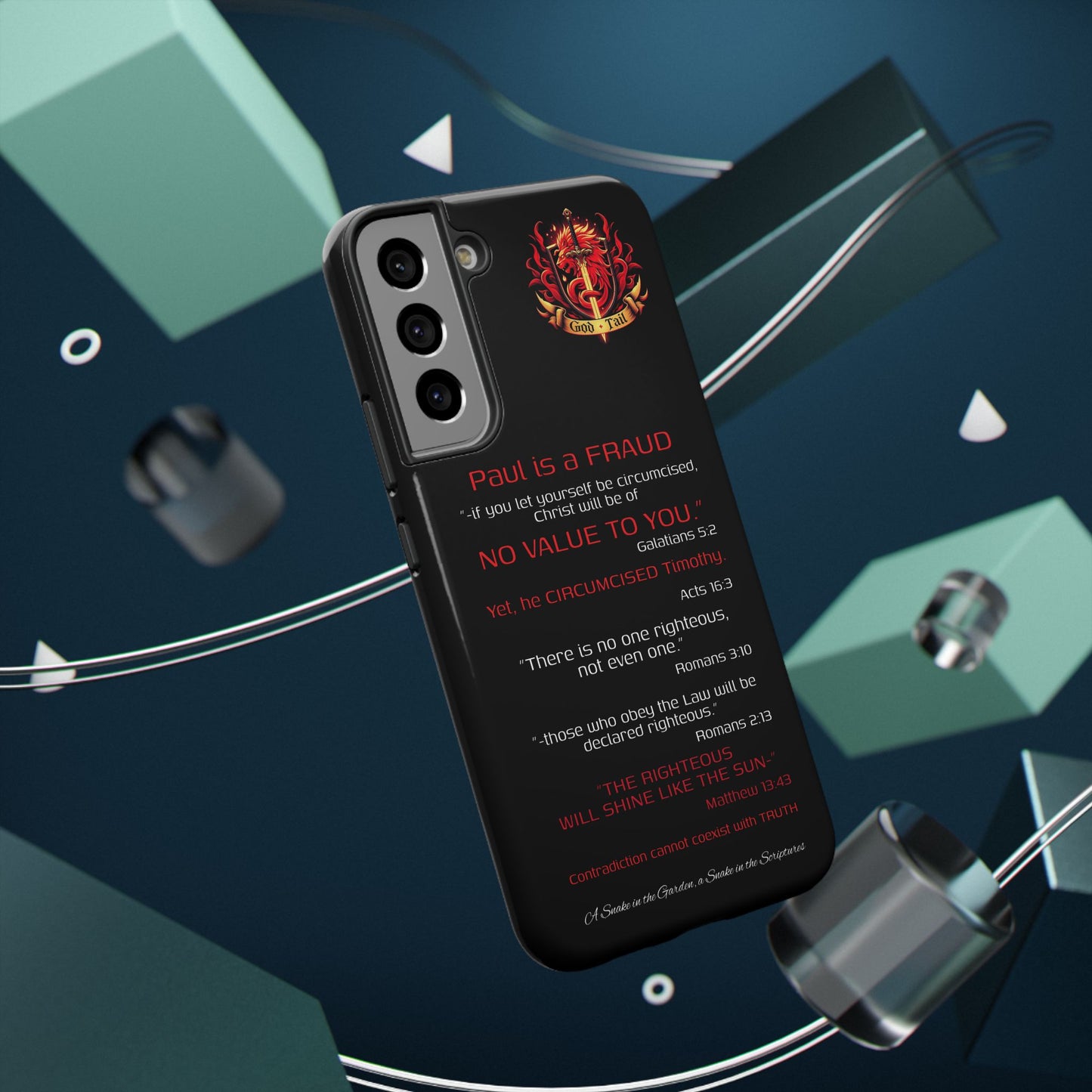 Paul's Inconsistent Philosophy - (iPhone & Samsung Galaxy) Phone Case