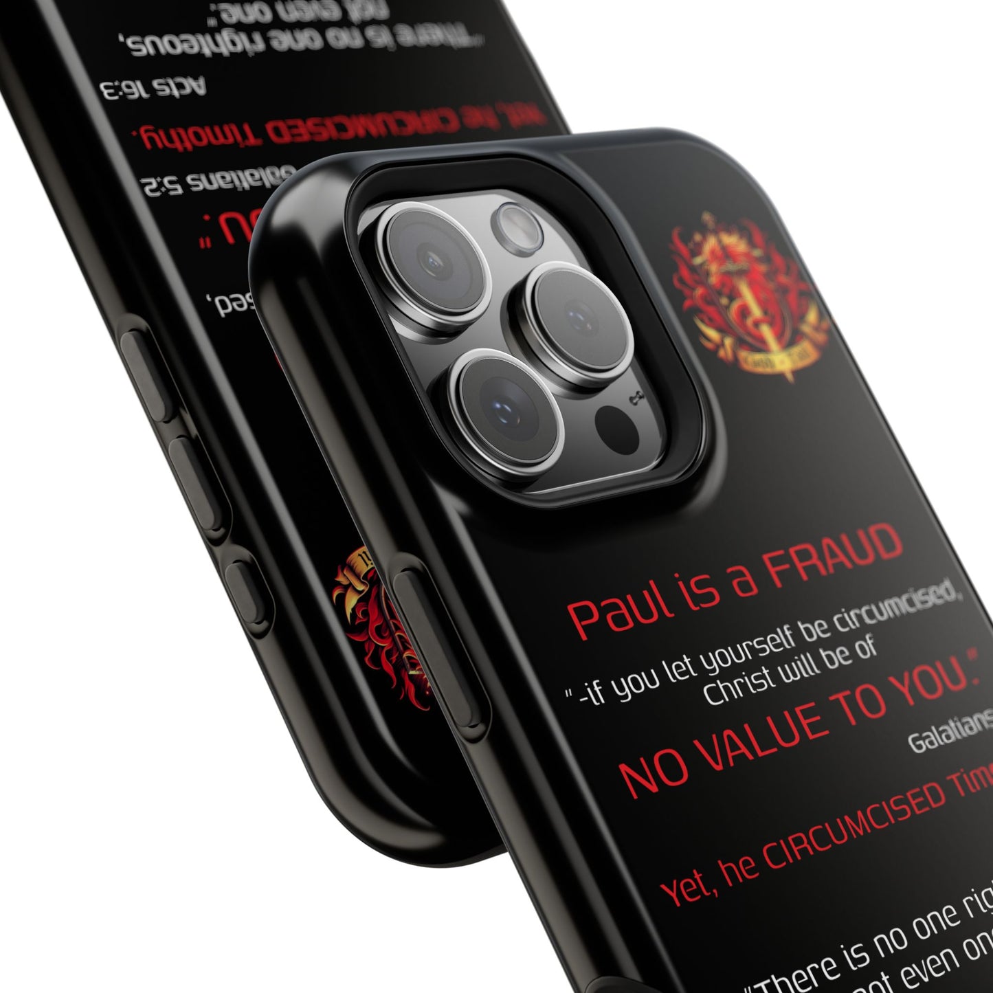 Paul's Inconsistent Philosophy - (iPhone & Samsung Galaxy) Phone Case