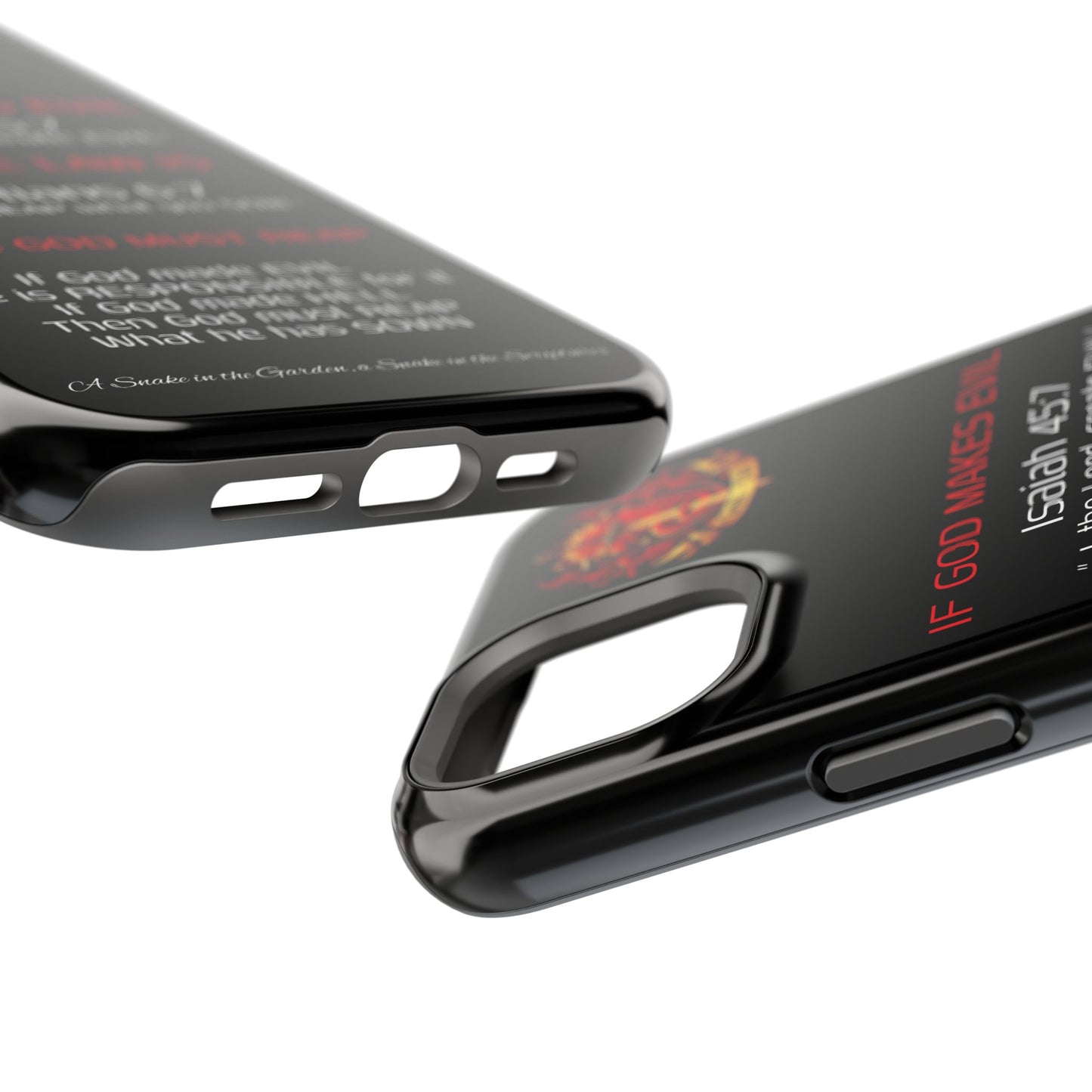 Inconsistency of God Creating Evil - (iPhone and Samsung Galaxy) Phone Case