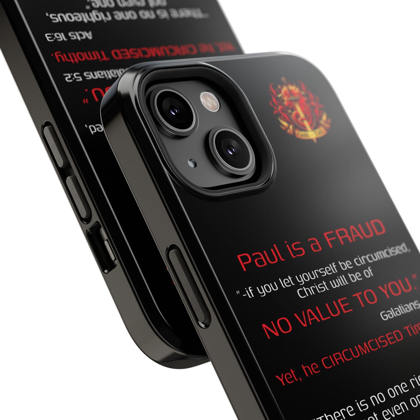 Paul's Inconsistent Philosophy - (iPhone & Samsung Galaxy) Phone Case