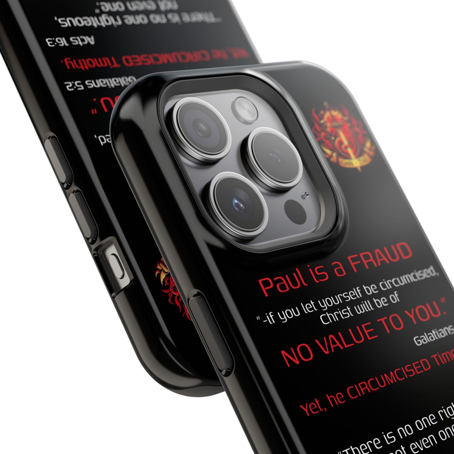 Paul's Inconsistent Philosophy - (iPhone & Samsung Galaxy) Phone Case