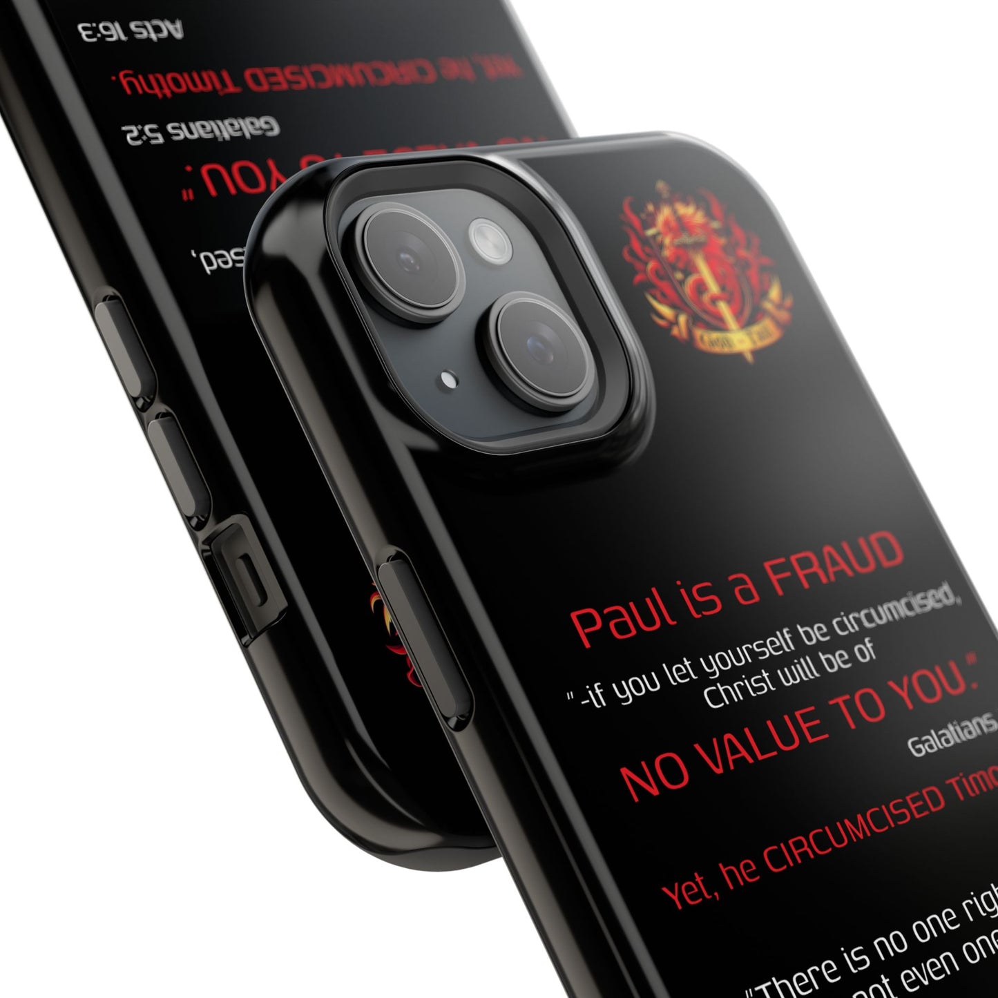 Paul's Inconsistent Philosophy - (iPhone & Samsung Galaxy) Phone Case