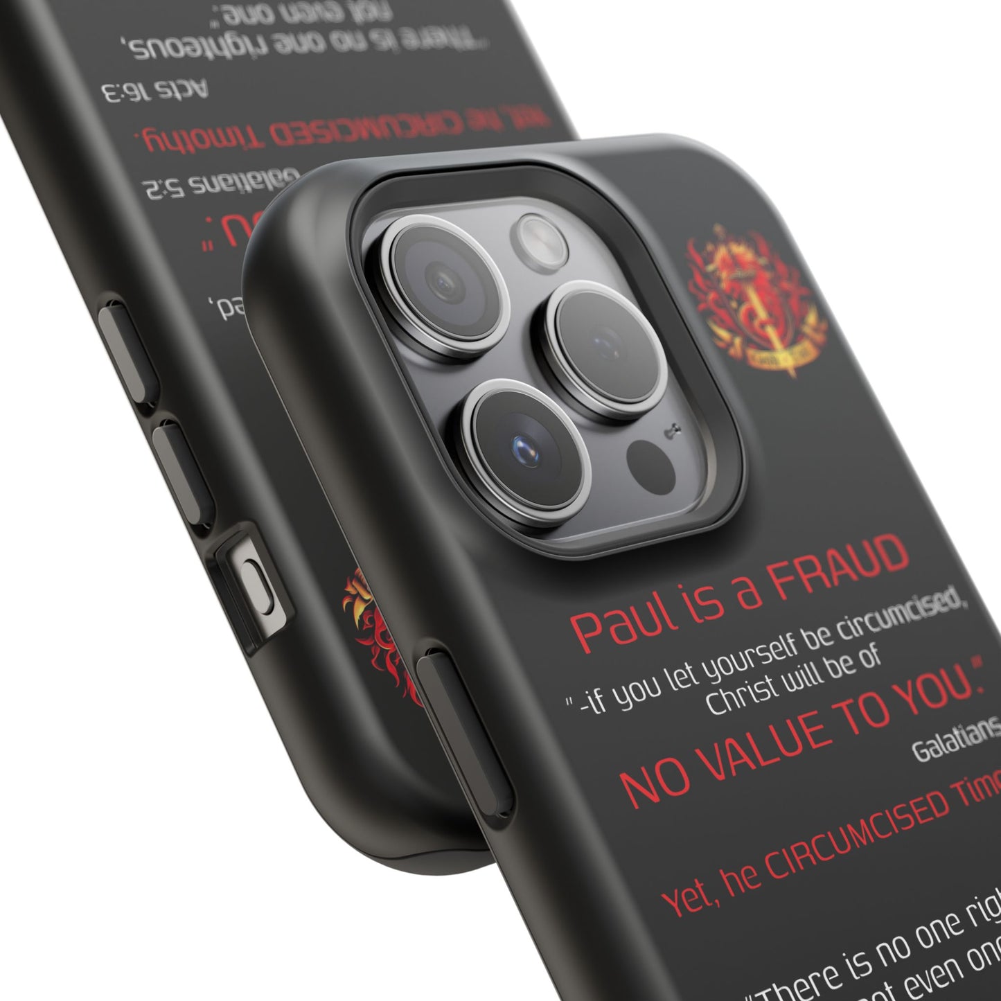 Paul's Inconsistent Philosophy - (iPhone & Samsung Galaxy) Phone Case