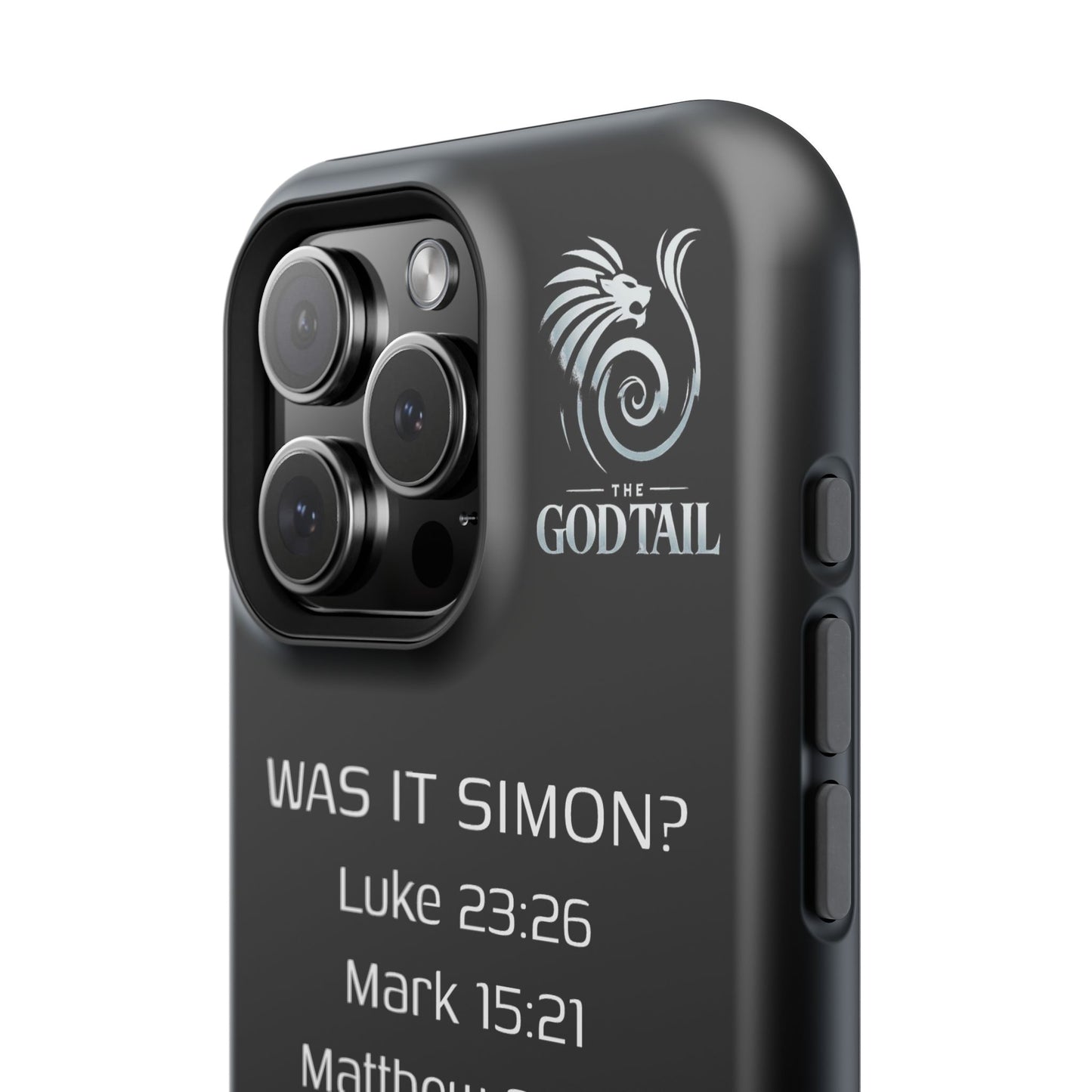 Who Carried the Cross Inconsistency - (iPhone & Samsung Galaxy) Phone Case