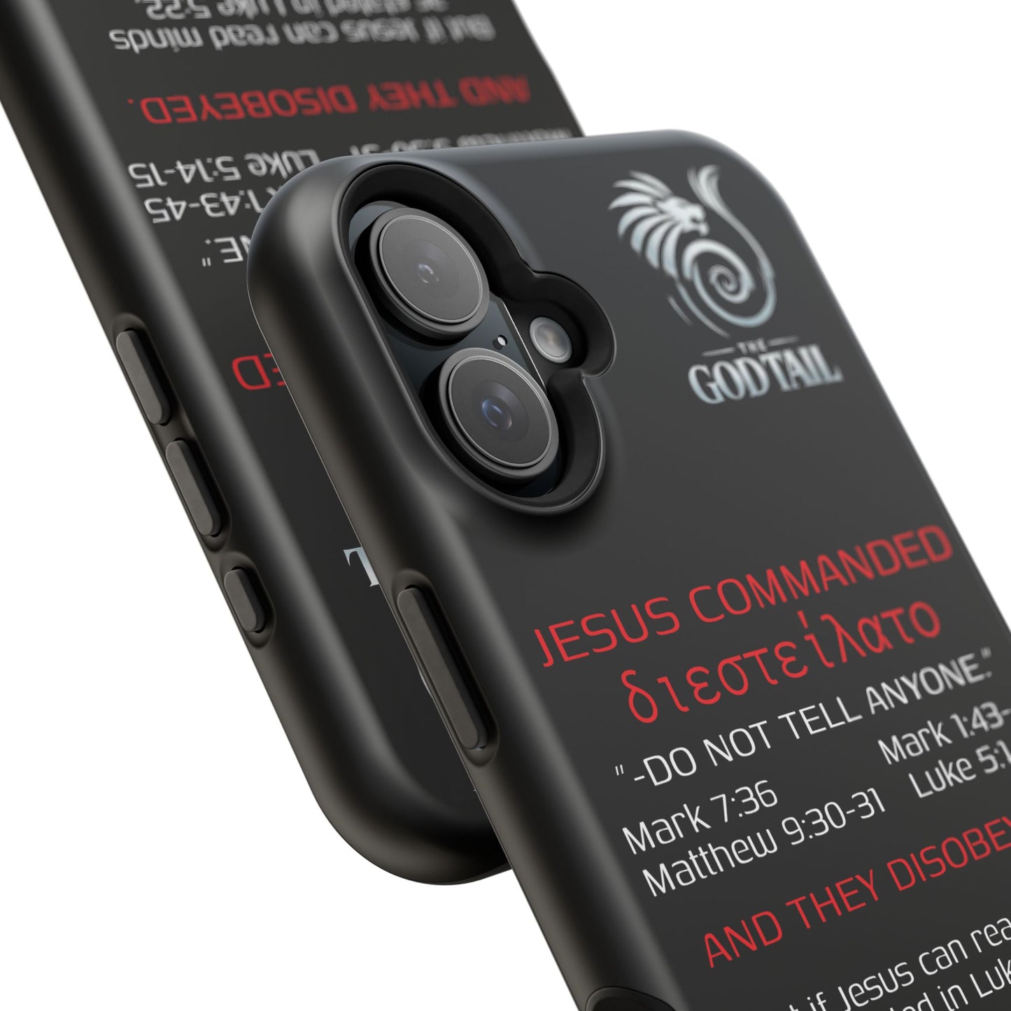 Jesus Leading to Sin Inconsistency - (iPhone & Samsung Galaxy) Phone Case